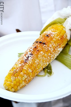 Cajun corn on the cob. - PHOTO BY MATT DETURCK