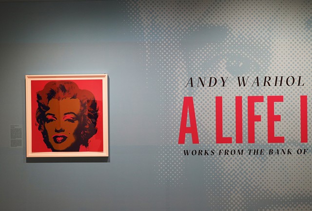 "Season of Warhol" is on display at Rochester's Memorial Art Gallery through March. - PHOTO BY MAX SCHULTE