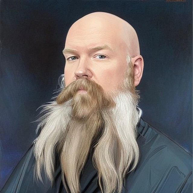 A portrait of Magnus Champlin generated by Lensa. - PHOTO PROVIDED