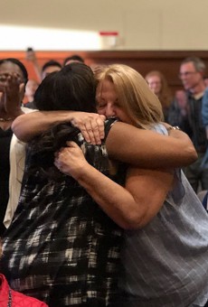Supporters celebrated passage of Police Accountability Board legislation at city council Tuesday night.