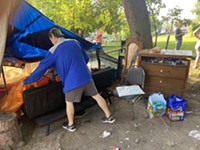 Small homeless encampment removed by city of Rochester