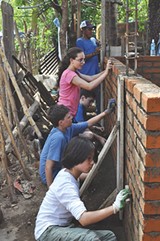 PHOTO PROVIDED - The 4Walls Project had been sending volunteers to help build homes in El Sauce, Nicaragua, until the US State Department issued an advisory cautioning against travelling to the country.