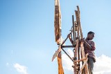 PHOTO COURTESY NETFLIX - Maxwell Simba in "The Boy Who Harnessed the Wind.